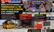 Modus Ditutup Barang Lain Pembongkaran 4,9 Ton Mineral Ilegal di Mentok, Siapa Jaringan Besar di Belakangnya?