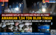 Kolaborasi Satlap Tri Cakti dan Polres Belitung Amankan 7,04 Ton Bijih Timah, Selamatkan Potensi Keuangan Negara Rp1,4 Miliar.