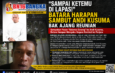 Sampaikan Pesan “Selamat Datang” ke Andi Kusuma, Batara Harapan Mengaku Segera Kembali ke Penjara