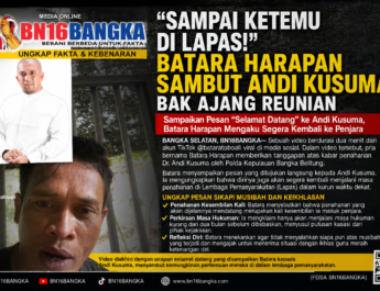 Sampaikan Pesan “Selamat Datang” ke Andi Kusuma, Batara Harapan Mengaku Segera Kembali ke Penjara