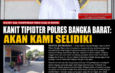 Disorot Soal Penampungan Timah Ilegal di Mentok, Kanit Tipidter Polres Bangka Barat: Akan Kami Selidiki