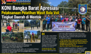 KONI Bangka Barat Apresiasi Pelaksanaan Pelatihan Wasit Bola Voli Tingkat Daerah di Mentok