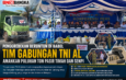 Penggrebekan Beruntun di Babel, Tim Gabungan TNI AL Amankan Puluhan Ton Pasir Timah dan Senpi