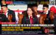 Hadiri Upacara HUT ke-81 RI di Stadion Pangkallalang, Vina Cristyn Ferani Tekankan Sinergitas Pembangunan Belitung