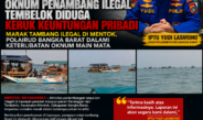 Marak Tambang Ilegal di Mentok, Polairud Bangka Barat Dalami Keterlibatan Oknum Main Mata