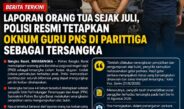 “Laporan Orang Tua Sejak Juli, Polisi Resmi Tetapkan Oknum Guru PNS di Parittiga Sebagai Tersangka”