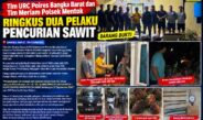Pencurian Sawit di Mentok Terkuak, Tim Gabungan Polres Bangka Barat dan Polsek Mentok Ringkus Dua Pelaku