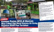 Viral Keluhan Pasien BPJS di Mentok: Mau Cabut Gigi Batal Karena Air Kering, Rujukan RSUD Pun Tertahan