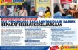 Difasilitasi Satlantas Polres Bangka Barat, Dua Pengendara Laka Lantas di Air Samak Sepakat Selesai Kekeluargaan