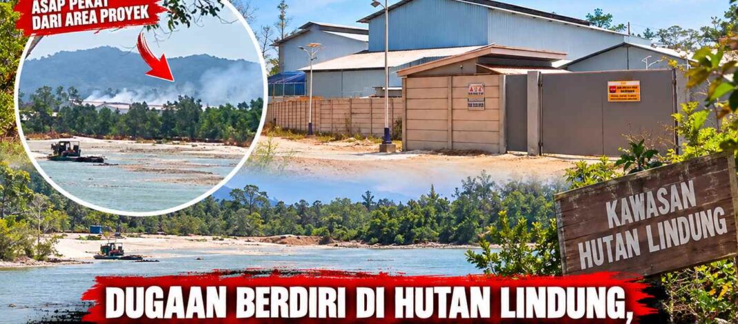 Diduga Masuk Hutan Lindung dan Tebar Limbah Asap, Proyek Villa Pantai Mangkalok Dikeluhkan Warga