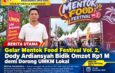 Gelar Mentok Food Festival Vol. 2, Dody Ardiansyah Bidik Omzet Rp1 M demi Dorong UMKM Lokal