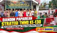 Tim Wasev TMMD Ke-130 Tinjau Lokasi di Koramil 431-01/Jebus, Tekankan Pelestarian Lingkungan dan Potensi Ekspor Bangka Barat