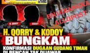 Bungkam Saat Dikonfirmasi Redaksi, H. Qorry dan Kodoy Enggan Tanggapi Dugaan Gudang Penampungan Timah Ilegal di Bencah