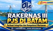 Rakernas III PJS di Batam: Perkuat Integritas dan Kompetensi Wartawan
