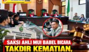 Saksi Ahli MUI Babel Bicara Takdir Kematian, Sidang Gugatan dr Ratna Sempat Memanas
