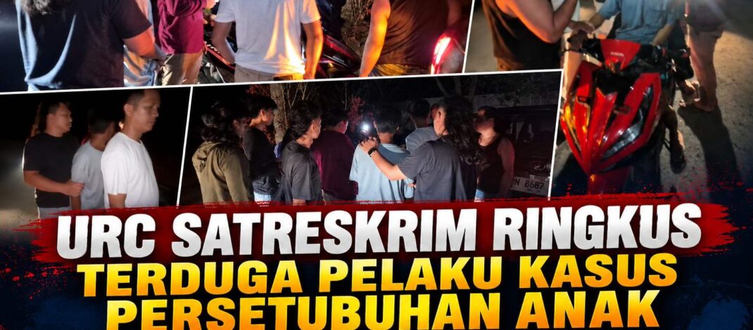 Tim URC Satreskrim polres Bangka Barat Ringkus Pelaku Persetubuhan Anak di Bawah Umur di Bangka Barat