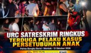 Tim URC Satreskrim polres Bangka Barat Ringkus Pelaku Persetubuhan Anak di Bawah Umur di Bangka Barat