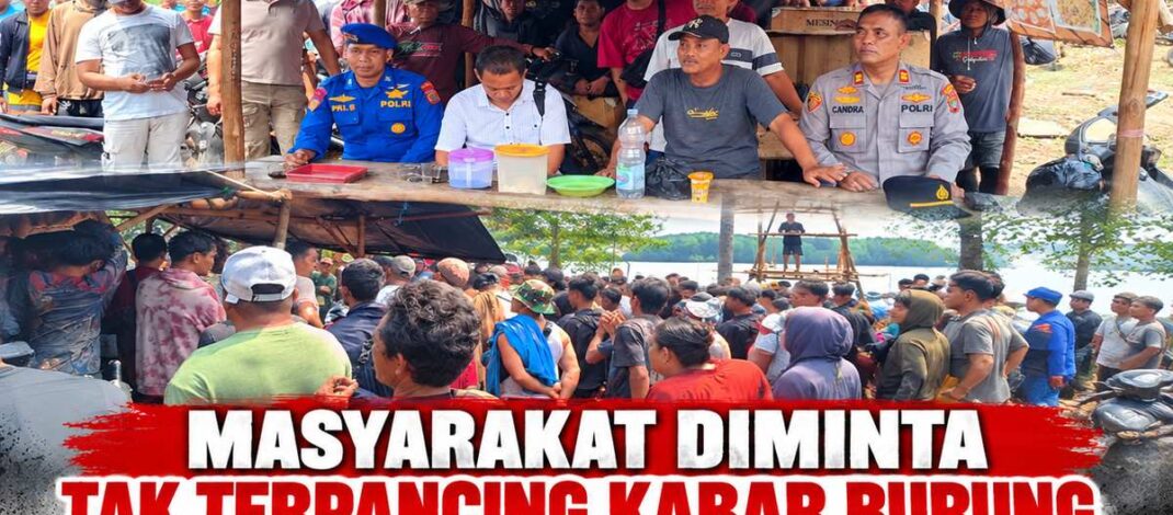Masyarakat Diminta Tak Terpancing Kabar Burung, Polres Bangka Barat Perketat Pengawasan DAS Kampak