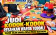 Judi Kodok-Kodok Resahkan Warga Toboali, Polisi Dituntut Bertindak, Jangan Sampai Terlihat Tutup Mata