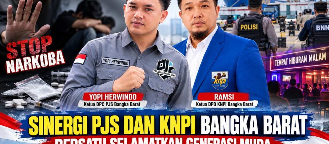 Sinergi PJS dan KNPI Bangka Barat: Bersatu Selamatkan Generasi Muda dari Ancaman Narkoba