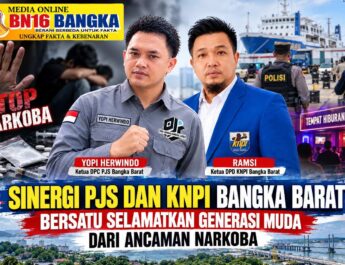 Sinergi PJS dan KNPI Bangka Barat: Bersatu Selamatkan Generasi Muda dari Ancaman Narkoba