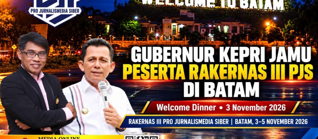 Gubernur Kepri Jamu Peserta Rakernas III PJS di Batam