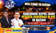 Gubernur Kepri Jamu Peserta Rakernas III PJS di Batam