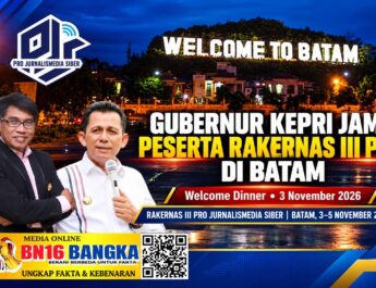 Gubernur Kepri Jamu Peserta Rakernas III PJS di Batam