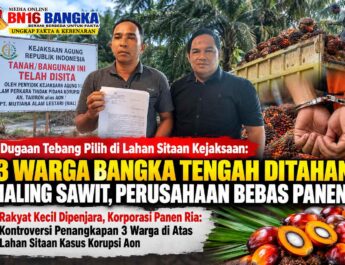 Rakyat Kecil Dipenjara, Korporasi Panen Ria: Kontroversi Penangkapan 3 Warga di Atas Lahan Sitaan Kasus Korupsi Aon